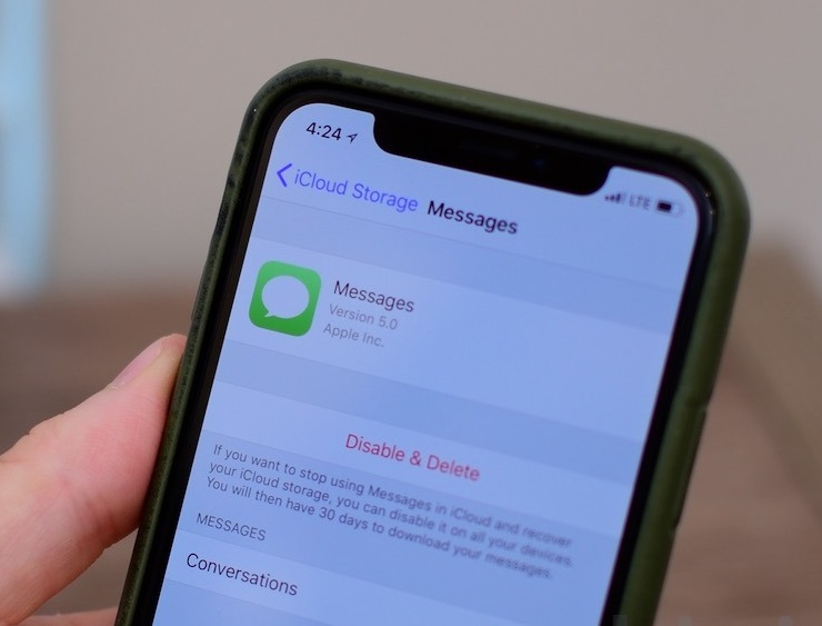 Text conversations via Messages in iCloud finally cleaned up with iOS